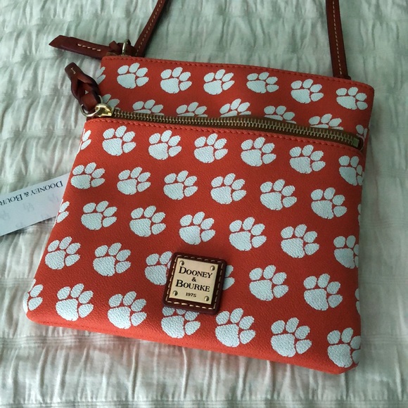 Dooney & Bourke Clemson Tigers Crossbody NWT - Picture 3 of 13